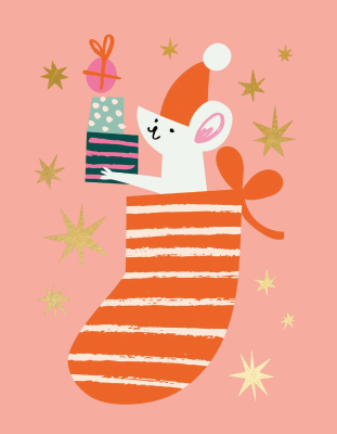 BOX REC Stocking Mouse