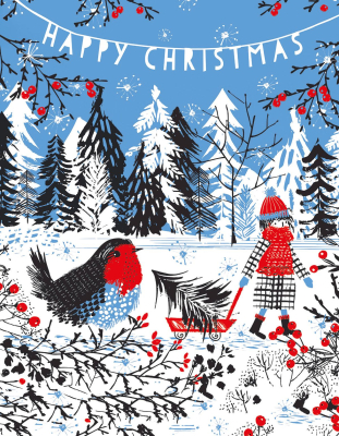 BOX REC White Christmas