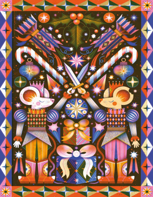 BOX REC Nutcracker Mice