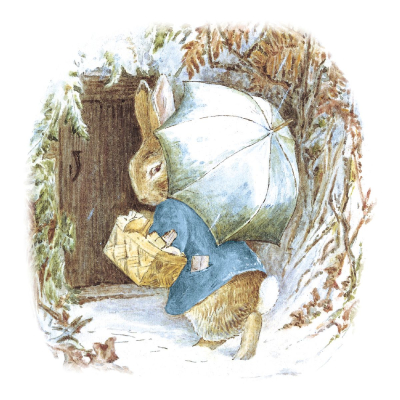 BOX SML SQ Home In The Snow