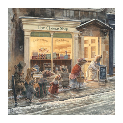 BOX SML SQ The Cheese Shop