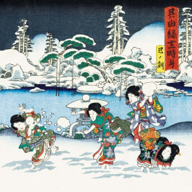 BOX SML SQ Snowball Fight