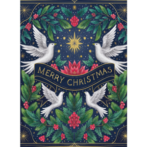 BOX REC Christmas Doves
