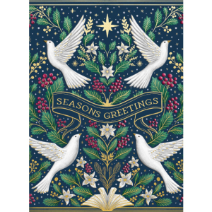 BOX REC Christmas Doves