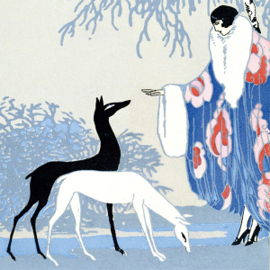 BOX SML SQ Deco Christmas