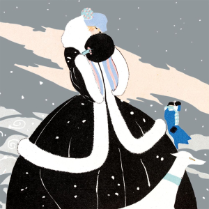 BOX SML SQ Deco Christmas