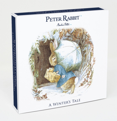 BOX MED SQ White Winter