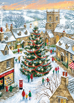 BOX REC Village Christmas