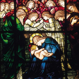 BOX SML SQ Adoration Of The Child