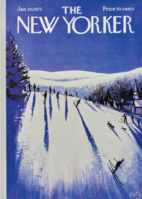 Skiing Down The Hill