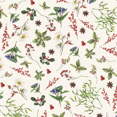 SHEET WRAP Christmas Garden