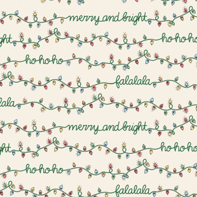 SHEET WRAP Christmas Lights