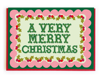 A Very Merry Christmass Scallop