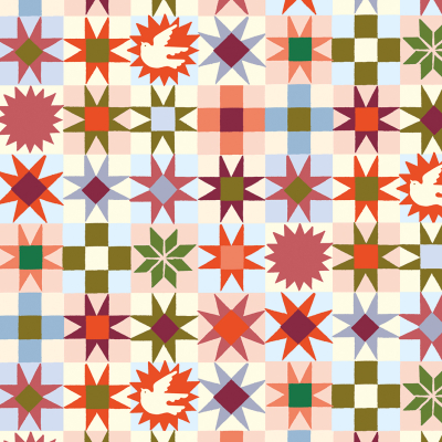 SHEET WRAP Christmas Stars