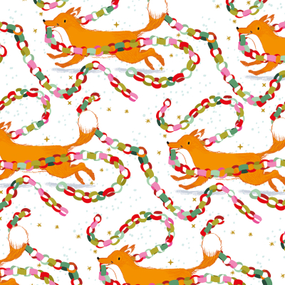 SHEET WRAP Fox And Paperchains