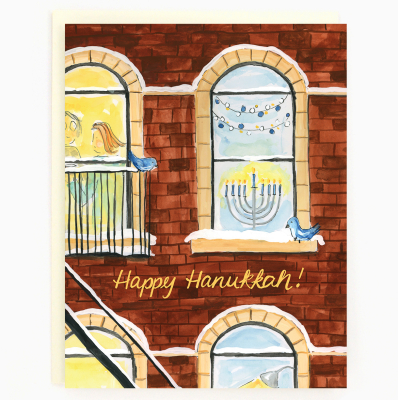 Hanukkah Window
