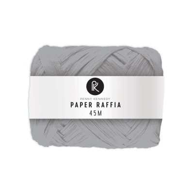 RAFFIA Silver Metallic