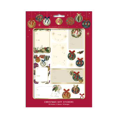 STICKER Golden Yuletide