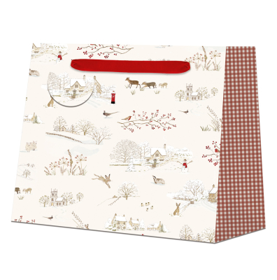 SHOPPER BAG Snowy Village