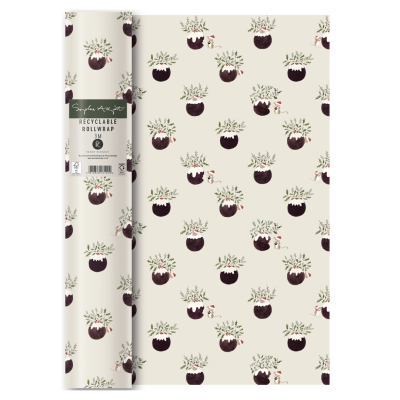 ROLL WRAP Christmas Puddings