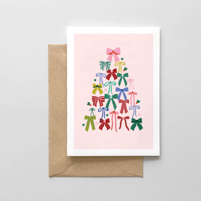 Pink Bow Christmas Tree