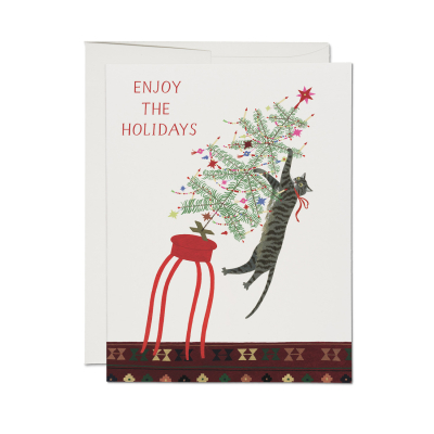 All Is Calm Holiday Card|Red Cap Cards