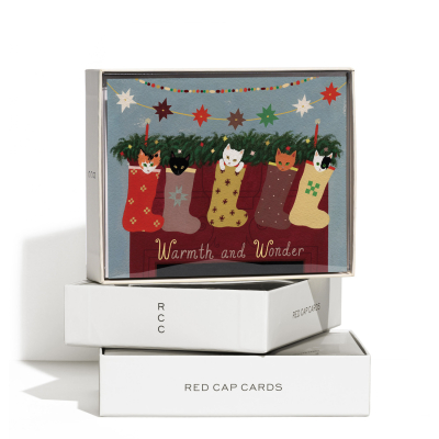 Warmth And Wonder Holiday Boxed Set|Red Cap Cards