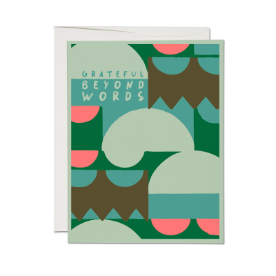Beyond Words SPOT Thank You Card|Red Cap Cards