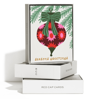 Trimmed And Tied SPOT Holiday Boxed Set|Red Cap Cards