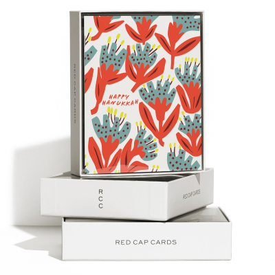 Hanukkah Blooms SPOT Holiday Boxed Set|Red Cap Cards