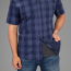 Vortex Men's Shirt: Navy Coolmax Fast Twitch