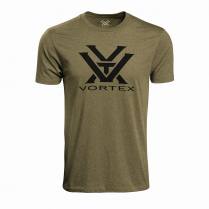 Vortex Men's T-Shirt: Military Heather Core Logo