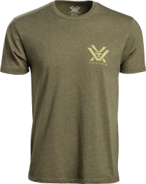 Vortex T-Shirt: Military Heather Toxic Chiller
