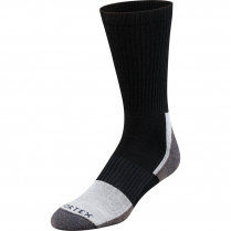 Vortex Men's Crew Socks: Black Main Trail