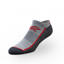 Vortex Socks - Red Black No Show