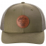 Vortex Cap: Loden Three Peaks Leather Patch