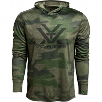 Vortex Hoodie: Forest Camo Sun Slayer