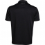 Vortex Men's Polo: Black Escape Velocity