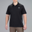 Vortex Men's Polo: Black Escape Velocity