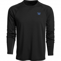 Vortex Men's Long Sleeve Weekend Rucker: Black