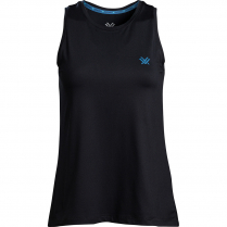 Vortex Women's Tank: Black Kinetic Breeze