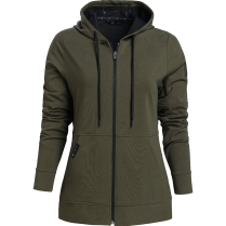 Vortex Women's Hoodie: Forest Night Northern Shift