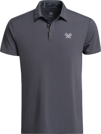 Vortex Golf Polo: Woodland Grey MN Axis Ridge