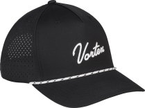 Vortex Golf Cap: Black MN Script