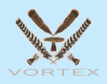 Vortex Decal: Turkey Feather Core Logo