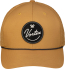 Vortex Script Logo Silicone Patch Cap - Dull Gld