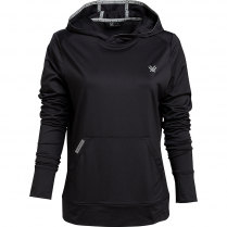 Vortex Women's Hoodie: Black Fall