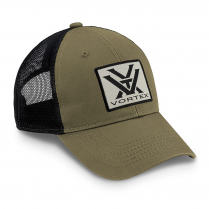 Vortex Cap: Dark Khaki Patch Logo