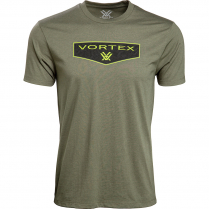 Vortex Men's T-Shirt: Military Heather Shield