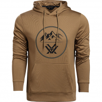 Vortex Hoodie: Dull Gold Three Peaks Performance